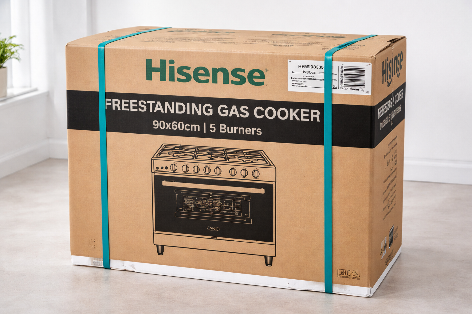 Cuisinière Hisense neuve dans son emballageCuisinière Hisense neuve dans son emballage