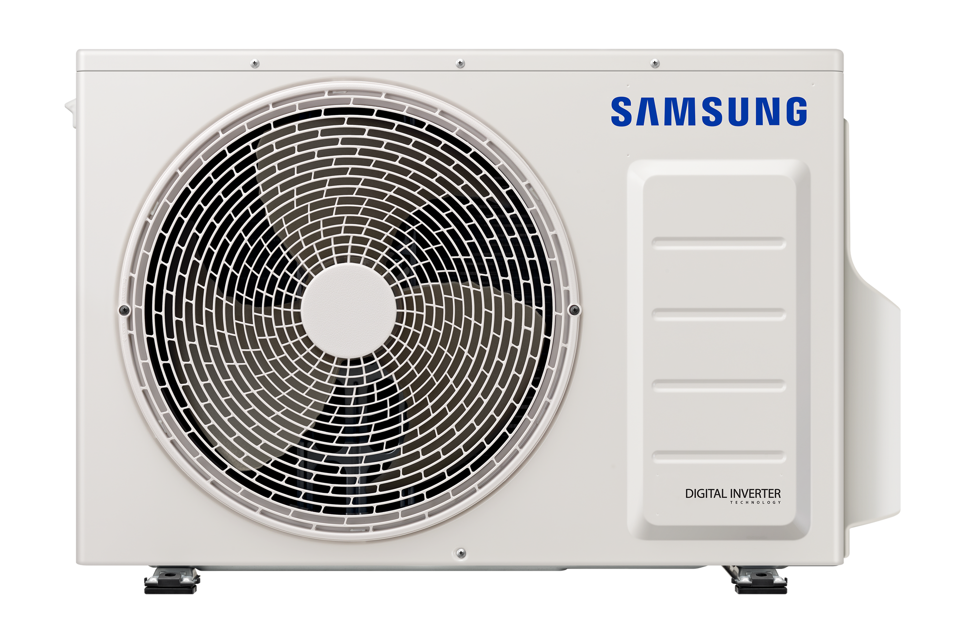 Unité extérieure climatiseur Samsung avec ventilateur puissant et performance élevée