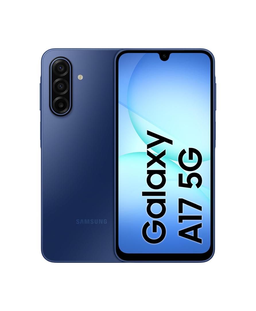 Samsung Galaxy A17 affichant une vidéo sur grand écran immersif
