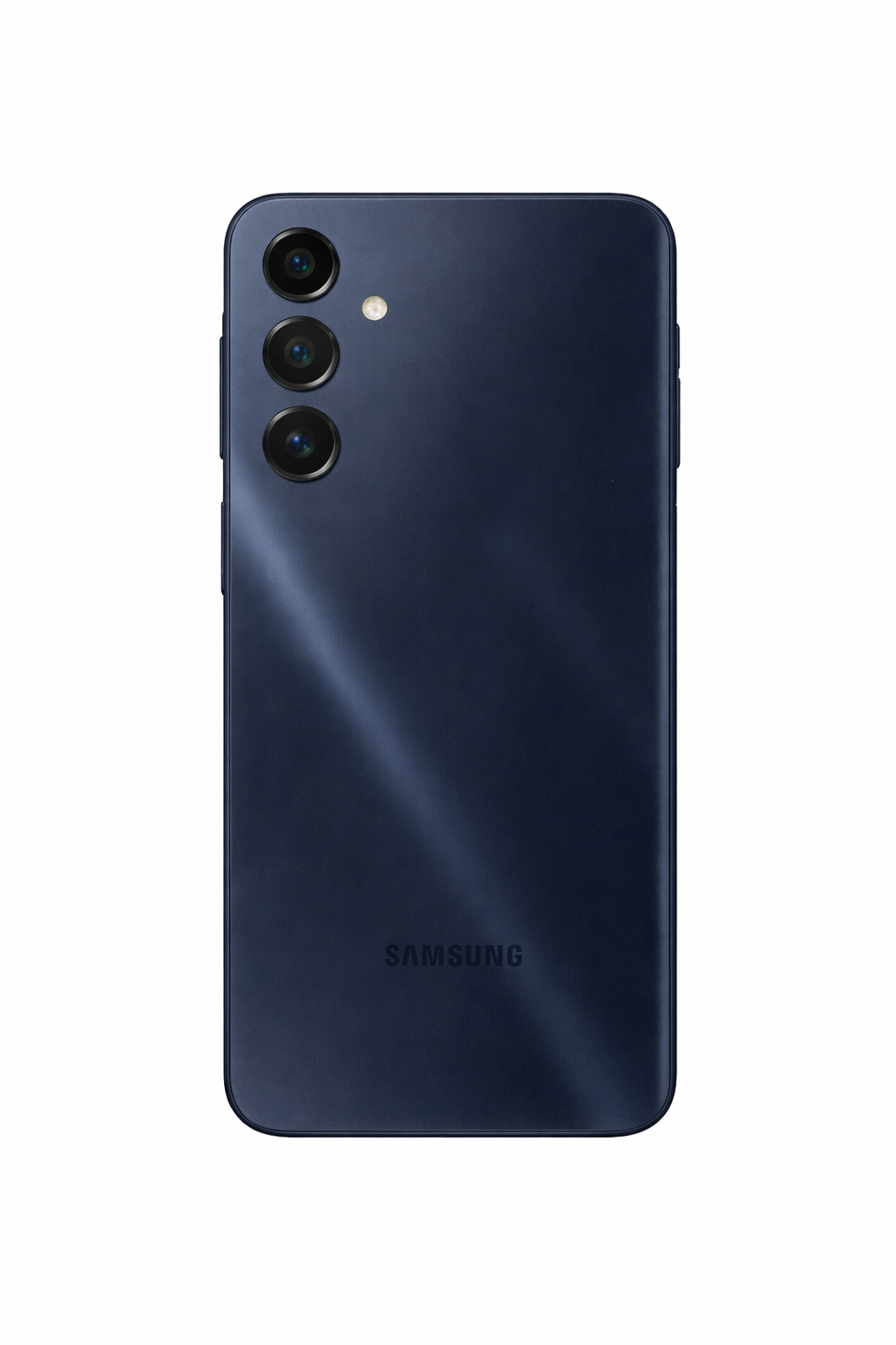 Samsung Galaxy A16 vue arrière avec triple caméra design élégant